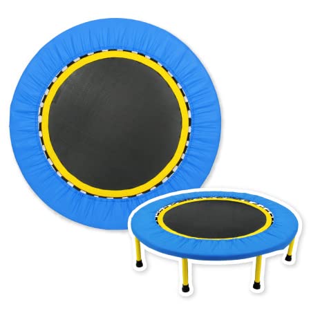 Amazon | 室内用 トランポリン 96cm 8本脚 静音 折りたたみ式